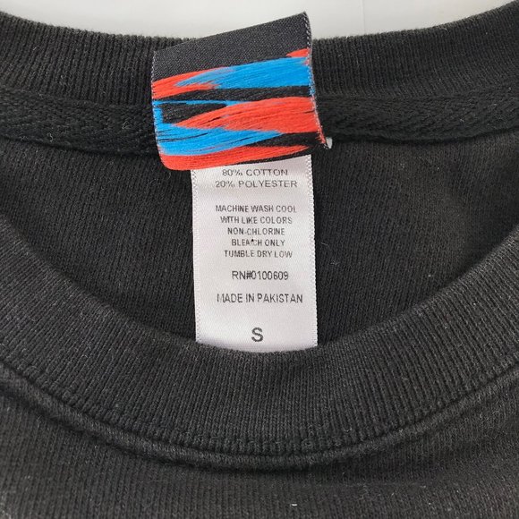 NEW! Junk Food Tees Jimmy Jimmie Hendrix Black Sweatshirt - Picture 6 of 9